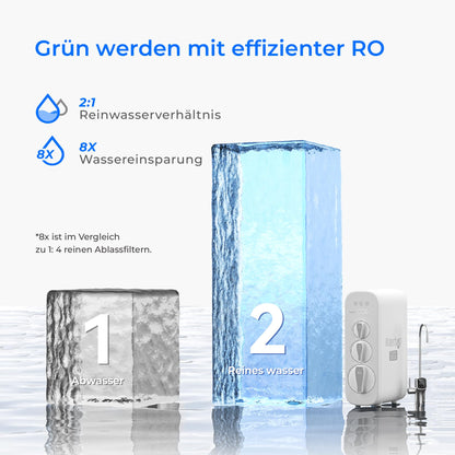 Waterdrop G3P600 Umkehrosmoseanlage - 600 GPD Unterbau