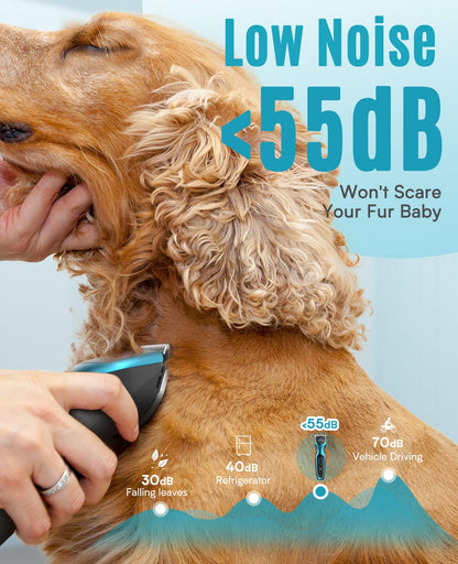 oneisall Hundeschermaschine DTJ – leise Profi-Tierschermaschine