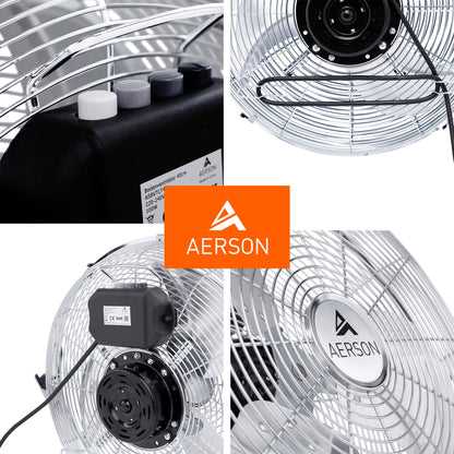 TRESKO AERSON Bodenventilator 50cm – Robuste Windmaschine