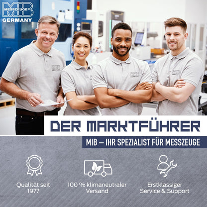 MIB Messschieber Analog - 300mm mit Feststellschraube