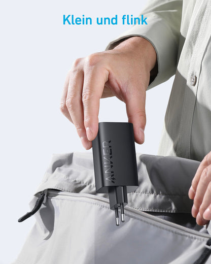 Anker 335 USB-C Ladegerät 67W, 3-Port Schnellladegerät mit PIQ 3.0