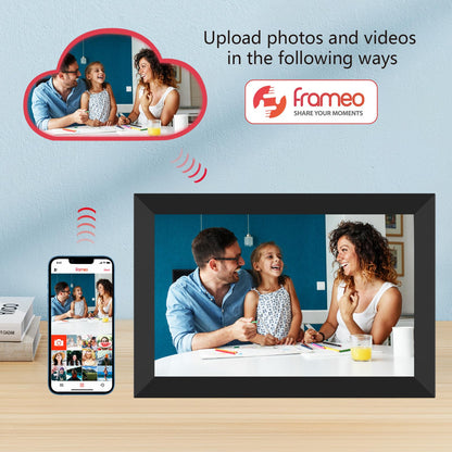 FRAMEO WLAN 32GB Digitaler Fotorahmen – 10,1 Zoll IPS Touchscreen