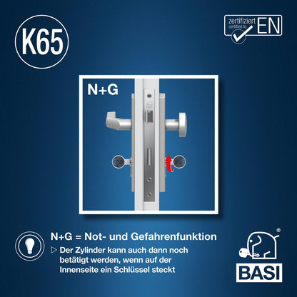 BASI K65 Profilzylinder System Konfigurator - Gleichschliessend