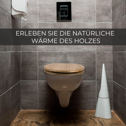 Wachaberga WC-Sitz aus Holz mit Absenkautomatik und Softclose