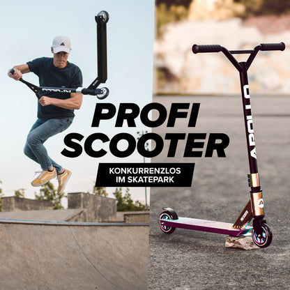 Apollo Genius Pro Stunt Scooter für Kinder ab 6 Jahren, ABEC 9