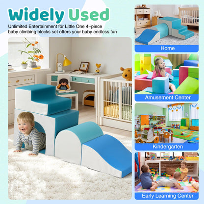 SweHouse 4 PU-Leder Kletterbausteine - Ellipsenbogen Modern