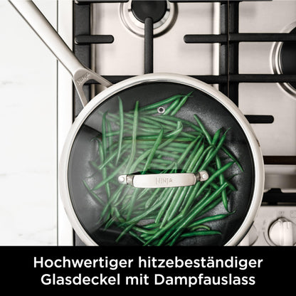 Ninja Foodi ZEROSTICK Edelstahl Bratpfannenset 20/28cm