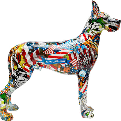 Kare Design Comic Dog Maddox Deko Figur – Mehrfarbig