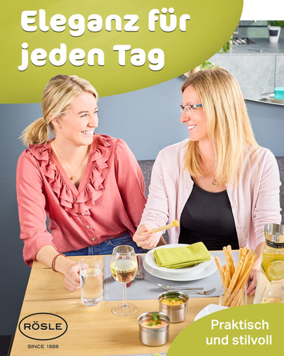 RÖSLE ELEGANCE Essbesteck Set 60-teilig – Edelstahl 18/10