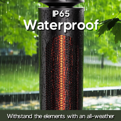 Infrarot Standheizstrahler outdoor - 1500W Oszillation IP65