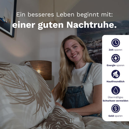 Zelesta Royalbed Bettdecke 4 Jahreszeiten - Ganzjahr-Duvet 135x200 cm