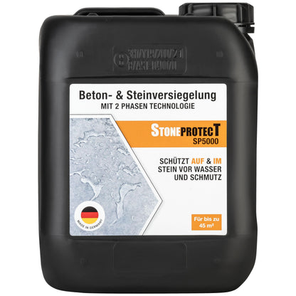 StoneprotecT SP5000 Nano Stein-Imprägnierung 5L für bis zu 50 m²
