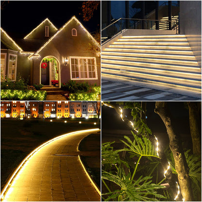 Forever Speed 30M LED Lichterschlauch - WarmWeiss IP65