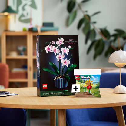 Lego Orchidee 10311 Blumen Deko Set - Inkl. Blumengarten 30659