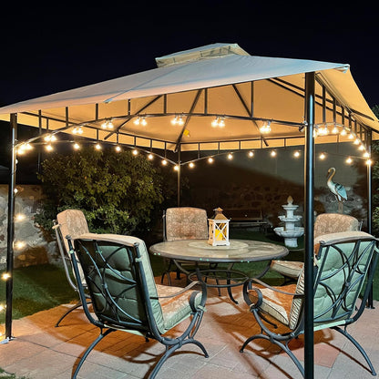 LEDLicht Outdoor LED Lichterkette 45M - 75 LED Dimmbar Warmweiss