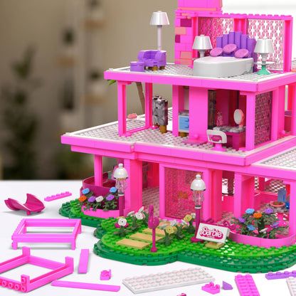 Barbie The Movie MEGA Puppenhaus - Bausatz für Erwachsene HPH26