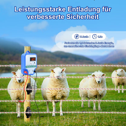 YYYuYong Weidezaungerät Elektrisch - 15KM Reichweite, 230V/12V