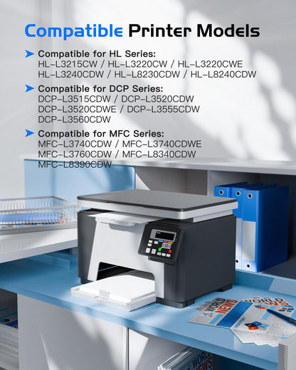 Kompatibel für Brother TN-248XL Toner - 5er-Pack