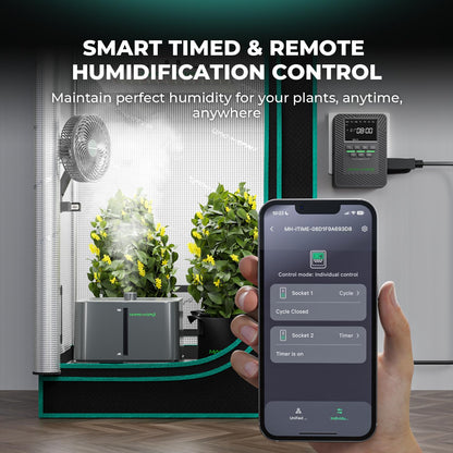 MARS HYDRO Pflanzen Luftbefeuchter Ultraschall - 5L Top-Fill