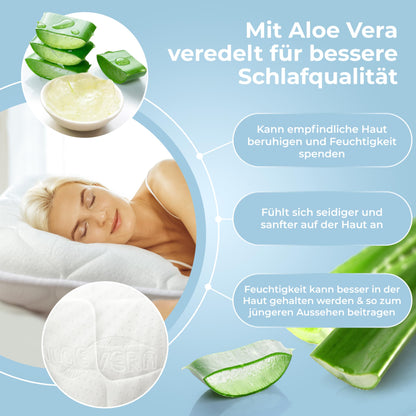 Rosenkern Seitenschläferkissen – orthopädisch, Made in Germany