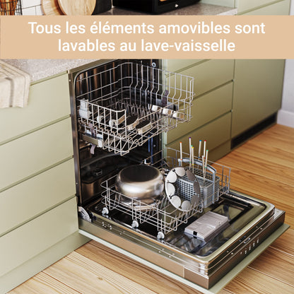 SUNTEC FON-8014 V2A Fondue-Set elektrisch Edelstahl für 8 Personen