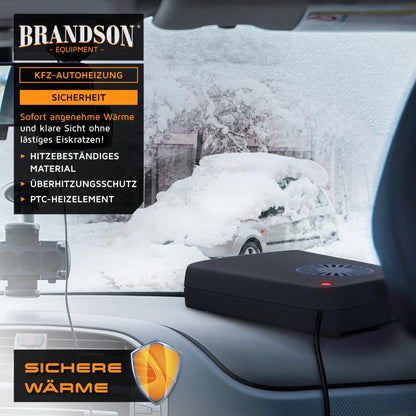 Brandson mobile Auto Heizung 1450W - 2 Heizlevel Heizlüfter