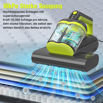 Premium Milbensauger UV-C Heissluft – Matratzen & Betten