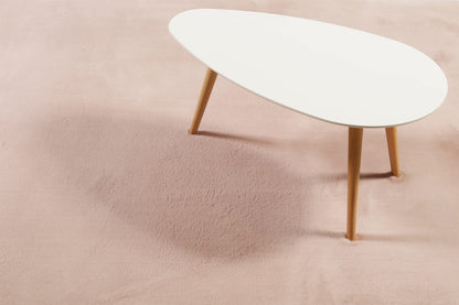 Esprit Home Alice Hochflor Teppich – Rund Rosa 200 cm