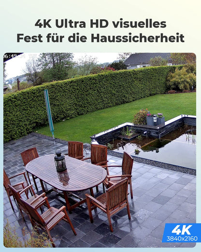 Reolink RLC-810A 4K PoE Überwachungskamera Outdoor, 2er-Set