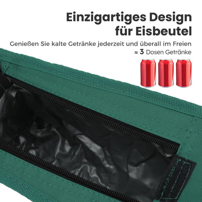 HIGH POINT SPORTS Campingstuhl faltbar, 2er-Set, bis 102 kg, Grün