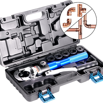 AMZCNC Profi Presszange V-Kontur Set - V12-15-18-22-28