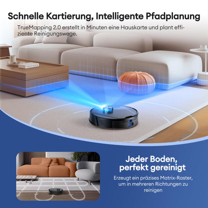 Ultenic T20 Pro+ Saugroboter mit Wischfunktion und Absaugstation
