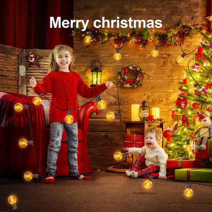 JEKEMORYE Lichterkette Aussen 45M G40 Birnen - Wasserdicht