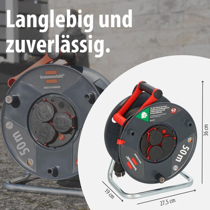 Brennenstuhl Garant V2 Kabeltrommel 50m IP44 Outdoor