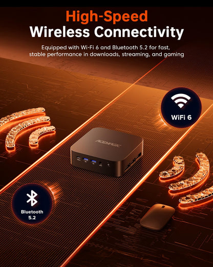 ACEMAGIC Kron Mini K1 Mini PC - Ryzen 5 7430U, 16GB/512GB