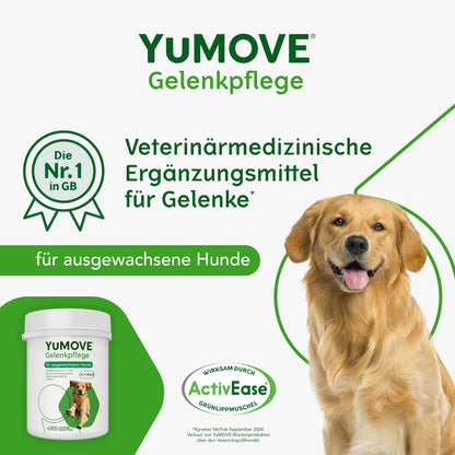YuMOVE Gelenktabletten für Hunde 5–8 Jahre, 300 Tabletten