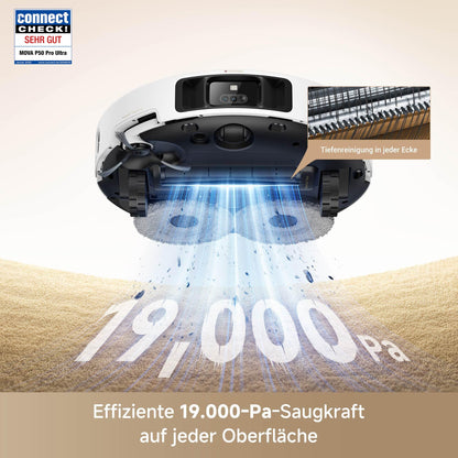 Mova P50 Pro Ultra Saugroboter mit Heisswasser-Mopp
