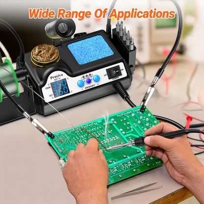 Preciva 927 IV 60W Lötstation – Lupe & helfende Hände