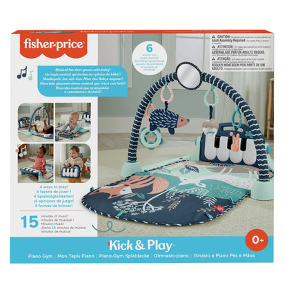 Fisher-Price Erlebnisdecke Klavier Spielcenter - marineblau HKX37