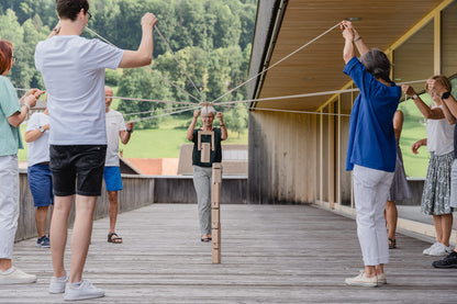 waelderspielzeug Fröbelturm Original Teamspiel - Mehrfarbig