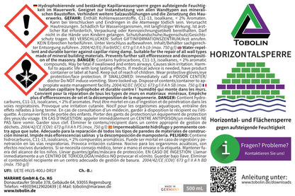 TOBOLIN TOBOSTICK Set 24er – Horizontalsperre für Hohlräume