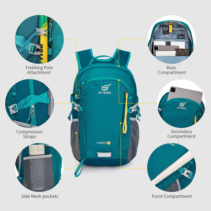 SKYSPER LANTC20 Wanderrucksack 20L mit Rückenbelüftung