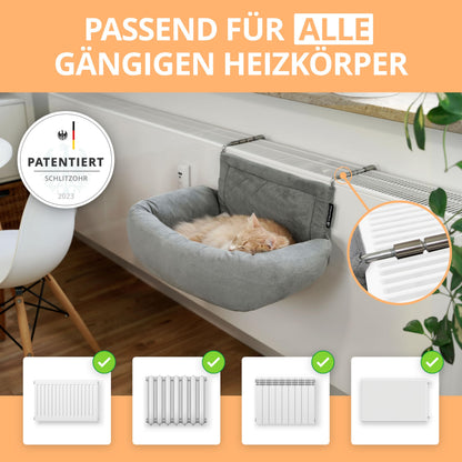 SCHLITZOHR Murphy Premium Heizungsliege Katze - bis 12kg
