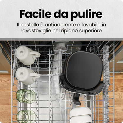 Chefman 3.8L Heissluftfritteuse Hi-Fry Digital - Schwarz