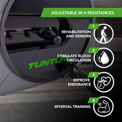 Tunturi Cardio Fit R20 Rudergerät – Platzsparend & Klappbar