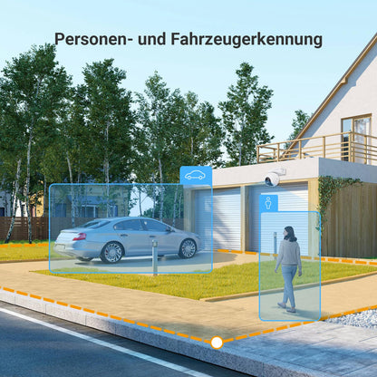 EZVIZ CB8 Pro 4K Kit Solar-Überwachungskamera für aussen