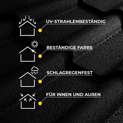 Isolbau Nano Dachlack & Fassadenfarbe 12 kg - Steingrau