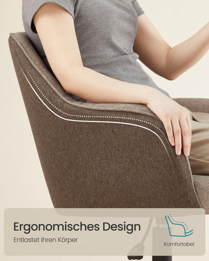 SONGMICS Homeoffice Schreibtischstuhl OBG019K01 - Braun