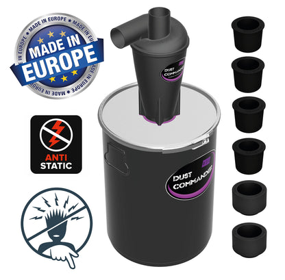 DUST COMMANDER S30 Zyklon Staubabscheider – 30L Stahl Bausatz