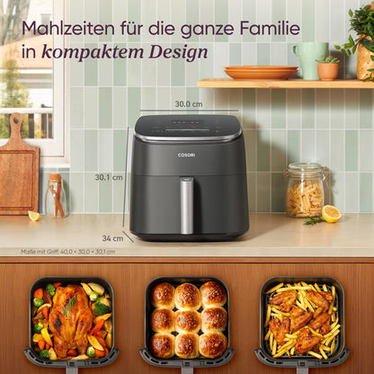 Cosori Turboblaze Airfryer 9-in-1 Heissluftfritteuse - XXL 6L